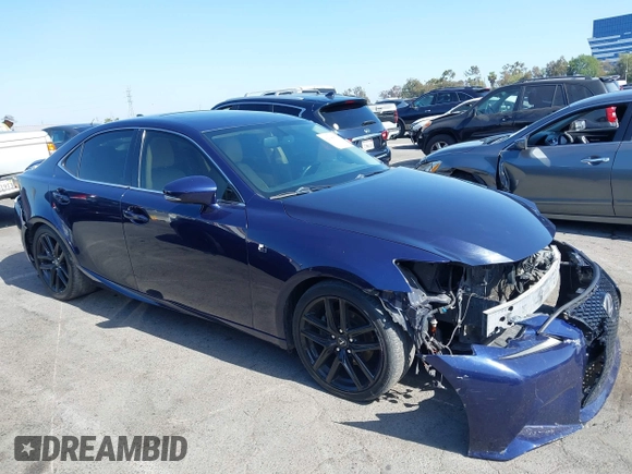 2015 Lexus IS 250 z VIN JTHBF1D22F5060588, wystawiony jako IAAI lot #42348805 z przebiegiem 170 542 mil mil oraz . Historia ofert i sprzedaży dostępna na DreamBid. Obrazek 1.
