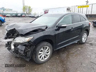 2016 Acura RDX with VIN 5J8TB4H36GL028845, listed as a IAAI auction lot 41941379 with 42,760 mi miles. Bid and sale history available at carsss.com. Image 22.