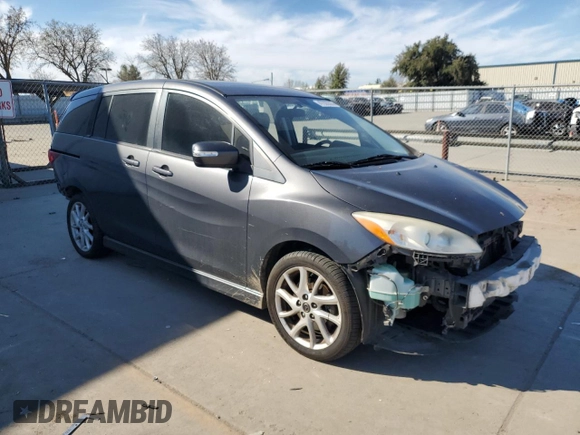 2013 Mazda 5 Touring with VIN JM1CW2CL2D0159282, listed as a Copart auction lot 47303335 with 145,214 mi miles and Salvage Title. Bid and sale history available at carsss.com. Image 4.