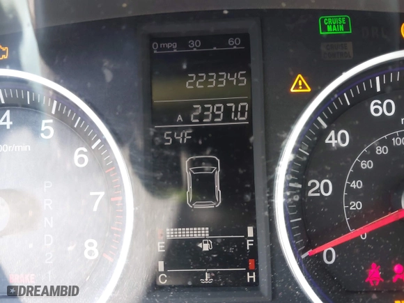 2007 Honda CR-V EX-L with VIN JHLRE48727C054736, listed as a IAAI auction lot 41868620 with 223,345 mi miles. Bid and sale history available at carsss.com. Image 7.