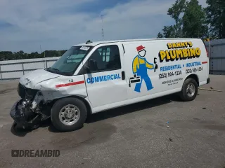2019 Chevrolet Express Cargo с VIN 1GCWGBFG7K1213269, выставлен на аукционе Copart как лот 59140875 с пробегом 119 561 миль миль и Списание • Salvage title. История ставок и продаж доступна на DreamBid. Изображение 1.