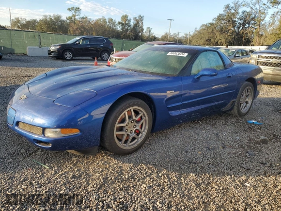 2003 Chevrolet Corvette Z06 with VIN 1G1YY12S135124018, listed as a Copart auction lot 86003624 with 0 mi miles and Non Repairable. Bid and sale history available at carsss.com. Image 1.