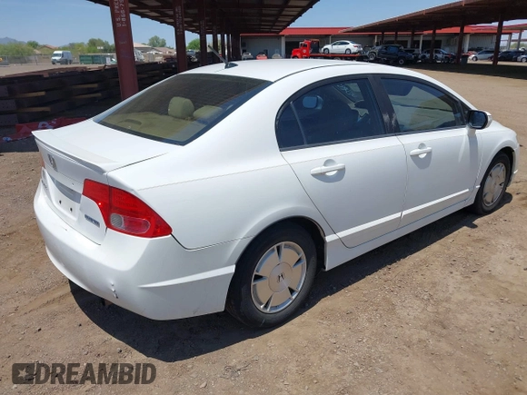 2007 Honda Civic with VIN JHMFA36237S026607, listed as a IAAI auction lot 42492863 with 218,162 mi miles and . Bid and sale history available at DreamBid. Image 4.