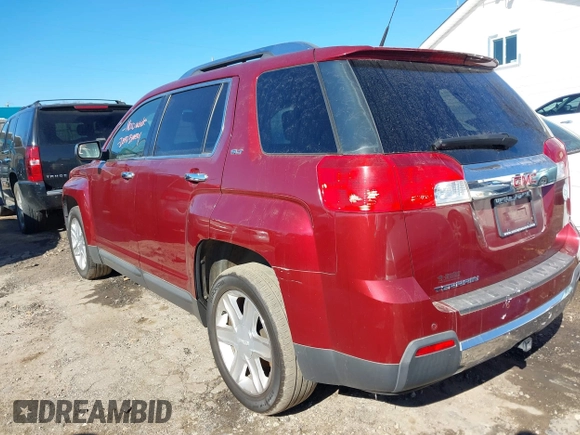2010 GMC Terrain SLT-2 with VIN 2CTALHEW5A6333153, listed as a IAAI auction lot 41385495 with 248,197 mi miles and . Bid and sale history available at carsss.com. Image 3.