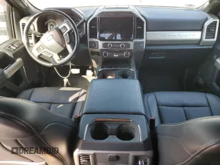 2022 Ford F-350 XL with VIN 1FT8W3BT0NEF02513, listed as a Copart auction lot 48877055 with 53,030 mi miles and Salvage Title. Bid and sale history available at DreamBid. Image 8.