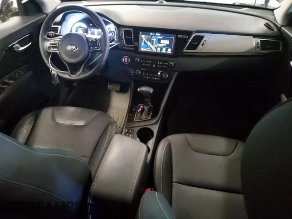 2017 Kia Niro Touring with VIN KNDCE3LC0H5063880, listed as a Copart auction lot 49809454 with 25,817 mi miles and Salvage Title. Bid and sale history available at carsss.com. Image 8.