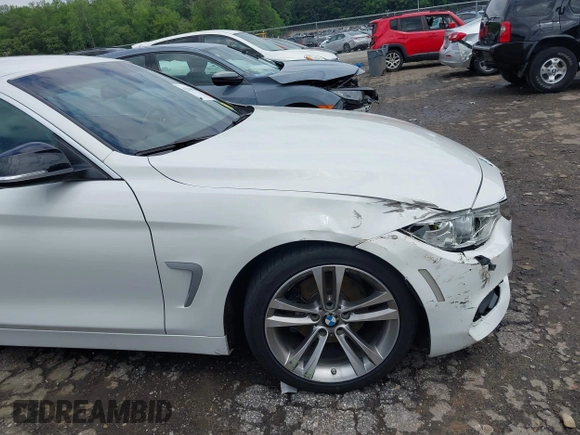 2014 BMW 4 Series 428i with VIN WBA3V5C57EP751109, listed as a IAAI auction lot 42266524 with 108,623 mi miles and . Bid and sale history available at DreamBid. Image 6.
