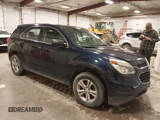 2016 Chevrolet Equinox LS with VIN 2GNFLEEK0G6253904, listed as a IAAI auction lot 41919606 with 152,793 mi miles and . Bid and sale history available at DreamBid. Image 1.