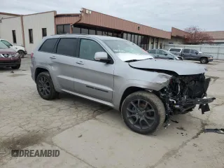 2020 Jeep Grand Cherokee Overland with VIN 1C4RJFCGXLC251580, listed as a Copart auction lot 86124554 with 0 mi miles and Salvage Title. Bid and sale history available at carsss.com. Image 4.