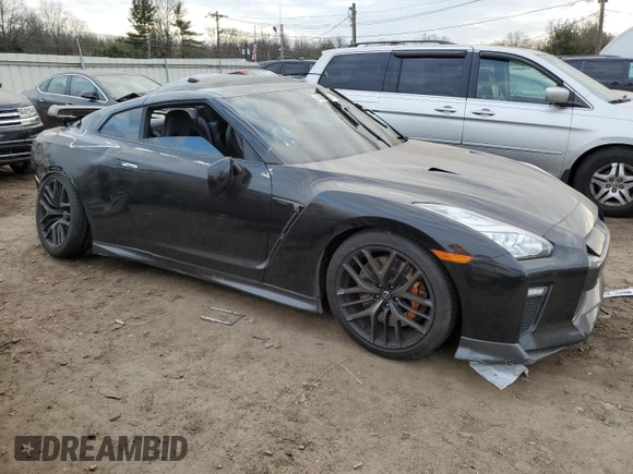 2017 Nissan GT-R Premium с VIN JN1AR5EF8HM820659, выставлен на аукционе Copart как лот 41607974 с пробегом Не указан миль и Списание • Salvage title. История ставок и продаж доступна на DreamBid. Изображение 4.