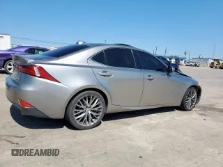 2015 Lexus IS 250 with VIN JTHBF1D26F5068239, listed as a Copart auction lot 56434195 with 89,344 mi miles and Salvage title. Bid and sale history available at DreamBid. Image 3.