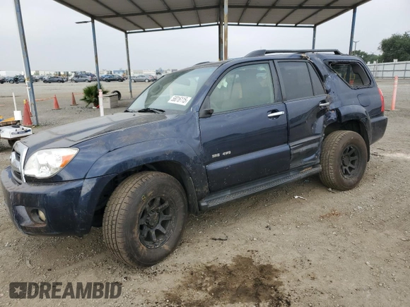 2008 Toyota 4Runner SR5 with VIN JTEBU14R08K017002, listed as a Copart auction lot 58016115 with 197,157 mi miles and Salvage title. Bid and sale history available at DreamBid. Image 1.