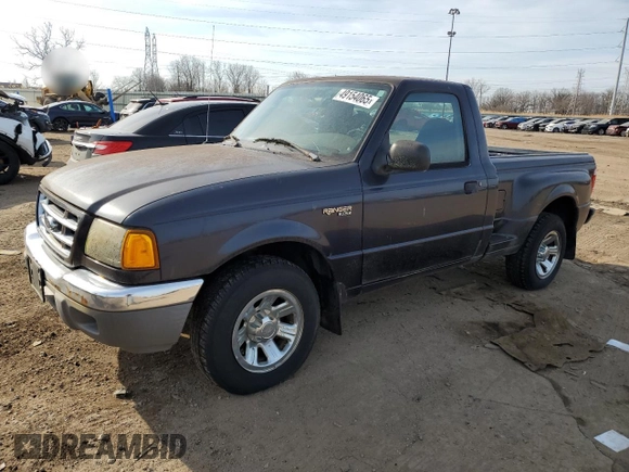 2003 Ford Ranger XL with VIN 1FTYR10D03PB32706, listed as a Copart auction lot 49154065 with 204,606 mi miles and Clean Title. Bid and sale history available at DreamBid. Image 1.