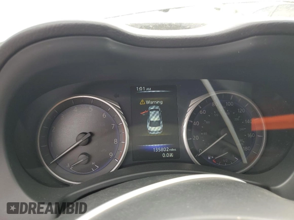 2017 Infiniti Q50 3.0t Premium with VIN JN1EV7AP7HM736808, listed as a Copart auction lot 49409185 with 135,802 mi miles and Salvage Title. Bid and sale history available at carsss.com. Image 9.