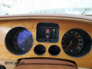 2006 Bentley Flying Spur with VIN SCBBR53W36C037890, listed as a Copart auction lot 43753215 with 61,363 mi miles and Salvage Title. Bid and sale history available at DreamBid. Image 9.