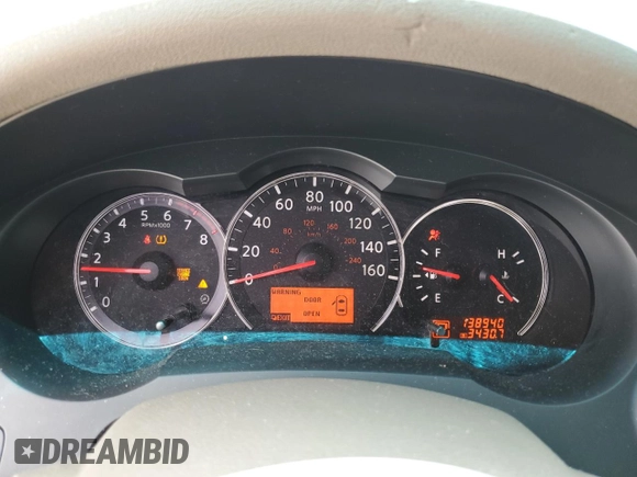 2012 Nissan Altima 2.5 S with VIN 1N4AL2AP0CN579426, listed as a Copart auction lot 53428915 with 138,940 mi miles and Salvage Title. Bid and sale history available at carsss.com. Image 9.