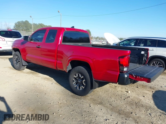 2018 Toyota Tacoma SR with VIN 5TFRX5GN9JX124598, listed as a IAAI auction lot 41666257 with 120,555 mi miles and . Bid and sale history available at DreamBid. Image 3.