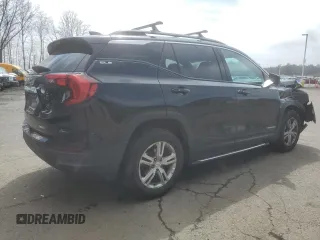 2018 GMC Terrain SLE z VIN 3GKALTEV6JL301849, wystawiony jako Copart lot #54121305 z przebiegiem 116 426 mil mil oraz Szkody całkowita. Historia ofert i sprzedaży dostępna na DreamBid. Obrazek 3.