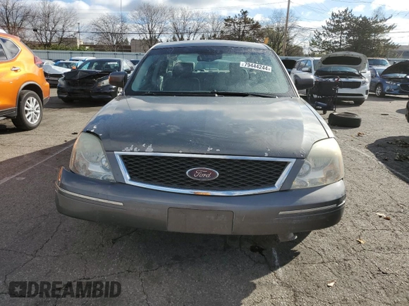2005 Ford Five Hundred SEL with VIN 1FAHP24155G178083, listed as a Copart auction lot 79444244 with 0 mi miles and Salvage Title. Bid and sale history available at carsss.com. Image 5.