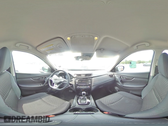 2020 Nissan Rogue S with VIN 5N1AT2MTXLC736051, listed as a Copart auction lot 60678115 with 64,170 mi miles and Salvage title. Bid and sale history available at DreamBid. Image 16.