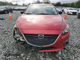 2015 Mazda 3 i SV with VIN JM1BM1T76F1232259, listed as a Copart auction lot 52756435 with 106,336 mi miles and Salvage Title. Bid and sale history available at DreamBid. Image 5.