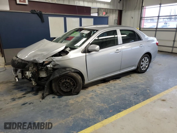 2009 Toyota Corolla with VIN JTDBL40E89J030082, listed as a Copart auction lot 50907515 with 200,906 mi miles and Salvage Title. Bid and sale history available at carsss.com. Image 1.