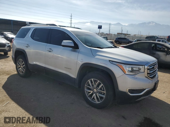 2019 GMC Acadia SLE with VIN 1GKKNSLA4KZ283581, listed as a Copart auction lot 44697465 with 79,644 mi miles and Salvage Title. Bid and sale history available at DreamBid. Image 4.