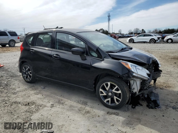 2016 Nissan Note SR with VIN 3N1CE2CP1GL388326, listed as a Copart auction lot 48558535 with 120,253 mi miles and Salvage title. Bid and sale history available at DreamBid. Image 4.