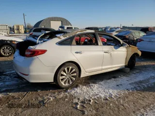 2017 Hyundai Sonata Sport with VIN 5NPE34AF2HH454384, listed as a Copart auction lot 44811395 with Not Provided miles and Non Repairable. Bid and sale history available at DreamBid. Image 3.