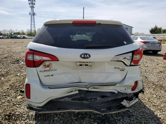 2015 Kia Sorento SX Limited with VIN 5XYKWDA73FG552976, listed as a Copart auction lot 54134905 with Not provided miles and Salvage title. Bid and sale history available at DreamBid. Image 6.
