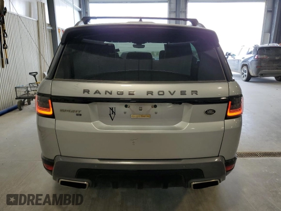 2021 Land Rover Range Rover Sport HSE Silver Edition with VIN SALWR2SU7MA760219, listed as a Copart auction lot 57025665 with 64,088 mi miles and Salvage title. Bid and sale history available at DreamBid. Image 6.