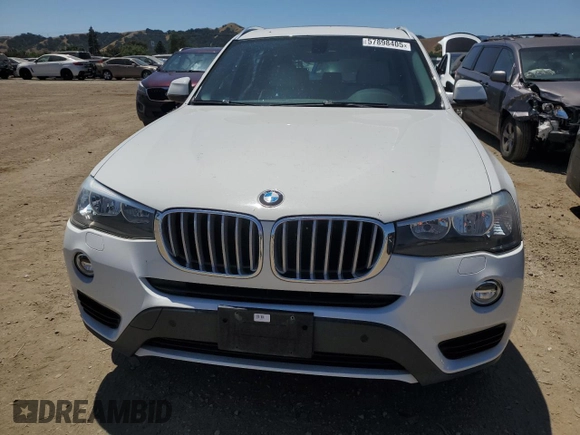 2015 BMW X3 xDrive28i z VIN 5UXWX9C59F0D58645, wystawiony jako Copart lot #57898405 z przebiegiem 99 737 mil mil oraz Szkoda całkowita • Salvage title. Historia ofert i sprzedaży dostępna na DreamBid. Obrazek 5.
