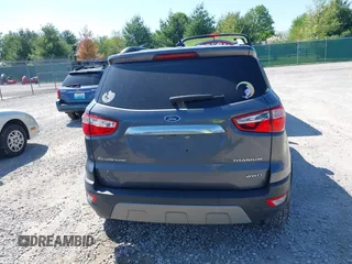 2019 Ford EcoSport Titanium z VIN MAJ6S3KL5KC292460, wystawiony jako IAAI lot #42138037 z przebiegiem 112 188 mil mil oraz . Historia ofert i sprzedaży dostępna na DreamBid. Obrazek 17.