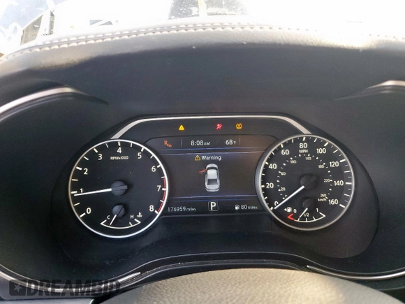 2016 Nissan Maxima SR with VIN 1N4AA6AP5GC408041, listed as a Copart auction lot 53851375 with 176,959 mi miles and Salvage title. Bid and sale history available at DreamBid. Image 9.