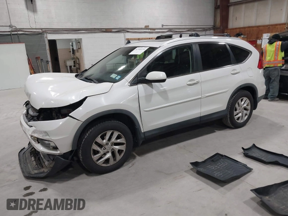 2015 Honda CR-V EX-L with VIN 5J6RM4H73FL024007, listed as a IAAI auction lot 42080104 with 122,083 mi miles. Bid and sale history available at carsss.com. Image 18.