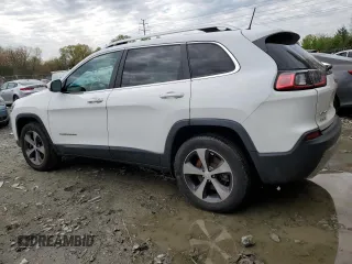 2019 Jeep Cherokee Limited with VIN 1C4PJMDX9KD158035, listed as a Copart auction lot 52871525 with 97,543 mi miles and Salvage Title. Bid and sale history available at DreamBid. Image 2.