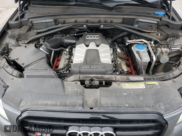 2017 Audi SQ5 Premium Plus z VIN WA1CCAFP4HA002123, wystawiony jako Copart lot #59167535 z przebiegiem 113 321 mil mil oraz Szkoda całkowita • Salvage title. Historia ofert i sprzedaży dostępna na DreamBid. Obrazek 12.