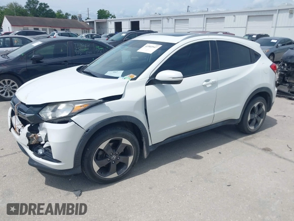 2018 Honda HR-V EX-L Navi with VIN 3CZRU6H78JM704178, listed as a IAAI auction lot 41903547 with 80,804 mi miles. Bid and sale history available at carsss.com. Image 20.