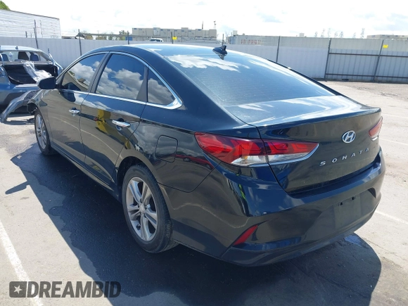 2018 Hyundai Sonata SEL with VIN 5NPE34AFXJH666455, listed as a IAAI auction lot 41939513 with 119,290 mi miles and . Bid and sale history available at carsss.com. Image 3.