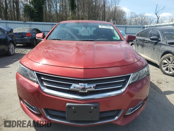 2014 Chevrolet Impala LT with VIN 2G1115SL9E9140706, listed as a Copart auction lot 47170364 with 60,744 mi miles and Salvage Title. Bid and sale history available at DreamBid. Image 5.