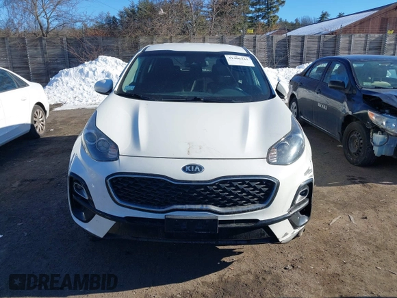 2020 Kia Sportage LX with VIN KNDPMCAC1L7830298, listed as a IAAI auction lot 41406343 with 89,076 mi miles. Bid and sale history available at carsss.com. Image 12.