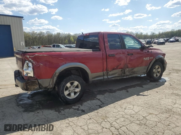 2013 Ram 1500 Big Horn z VIN 1C6RR7GT3DS551448, wystawiony jako Copart lot #54547155 z przebiegiem 147 826 mil mil oraz Szkoda całkowita • Salvage title. Historia ofert i sprzedaży dostępna na DreamBid. Obrazek 3.