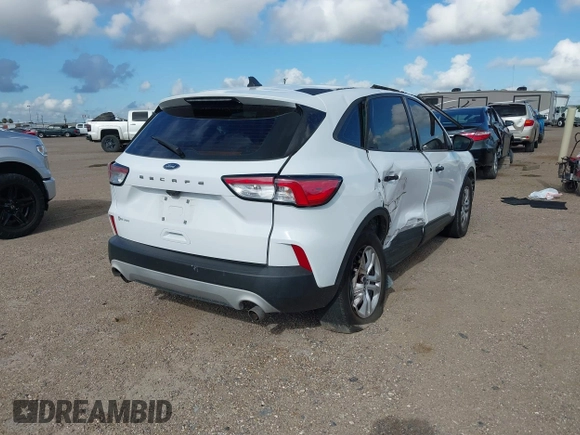2022 Ford Escape S with VIN 1FMCU0F65NUB21535, listed as a IAAI auction lot 42557434 with 26,898 mi miles and . Bid and sale history available at DreamBid. Image 4.