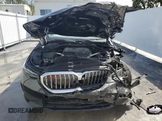 2024 BMW 5 Series 530i with VIN WBA43FJ08RCP86200, listed as a Copart auction lot 75574864 with 0 mi miles and Non Repairable. Bid and sale history available at carsss.com. Image 5.