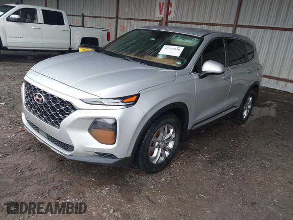 2020 Hyundai Santa Fe SE with VIN 5NMS2CAD6LH167246, listed as a IAAI auction lot 42202836 with Not provided miles and . Bid and sale history available at DreamBid. Image 12.
