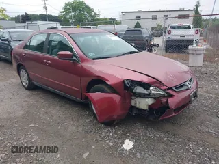 2003 Honda Accord LX z VIN 1HGCM66353A092065, wystawiony jako IAAI lot #39880602 z przebiegiem 133 470 mil mil oraz . Historia ofert i sprzedaży dostępna na DreamBid. Obrazek 1.