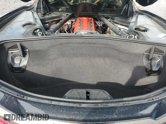 2021 Chevrolet Corvette 2LT with VIN 1G1YB2D40M5110151, listed as a Copart auction lot 50447265 with 9,081 mi miles and Salvage title. Bid and sale history available at DreamBid. Image 10.