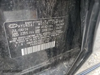 2014 Hyundai Elantra GT with VIN KMHD35LHXEU219471, listed as a Copart auction lot 67723164 with 52,169 mi miles and Salvage Title. Bid and sale history available at carsss.com. Image 12.