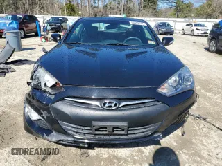 2013 Hyundai Genesis Coupe Track with VIN KMHHU6KJ9DU107140, listed as a Copart auction lot 50452515 with 86,019 mi miles and Salvage title. Bid and sale history available at DreamBid. Image 5.