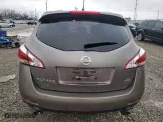 2012 Nissan Murano SV with VIN JN8AZ1MW7CW237363, listed as a Copart auction lot 43763025 with 153,415 mi miles and Salvage Title. Bid and sale history available at carsss.com. Image 6.